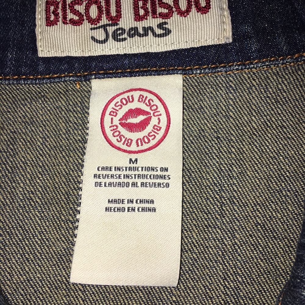 Denim embellished jacket - Picture 7 of 12